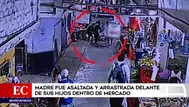 San Martín de Porres: Mujer fue asaltada y arrastrada en mercado 