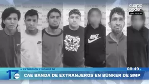 Cayó banda delictiva en búnker de SMP - Foto y video: América Noticias