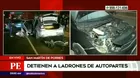 San Martín de Porres: Policía capturó a ladrones de autopartes