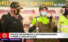 San Martín de Porres: Policía se enfrenta a extorsionadores y hiere a uno de ellos - Noticias de gremio-de-transporte-interprovincial-de-pasajeros