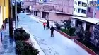 San Martín de Porres: Policía vestido de civil fue herido por dos delincuentes en moto