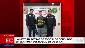 Detenidos por doble crimen.