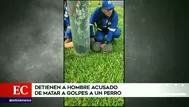 San Martín de Porres: Sujeto es acusado de matar a golpes a un perro