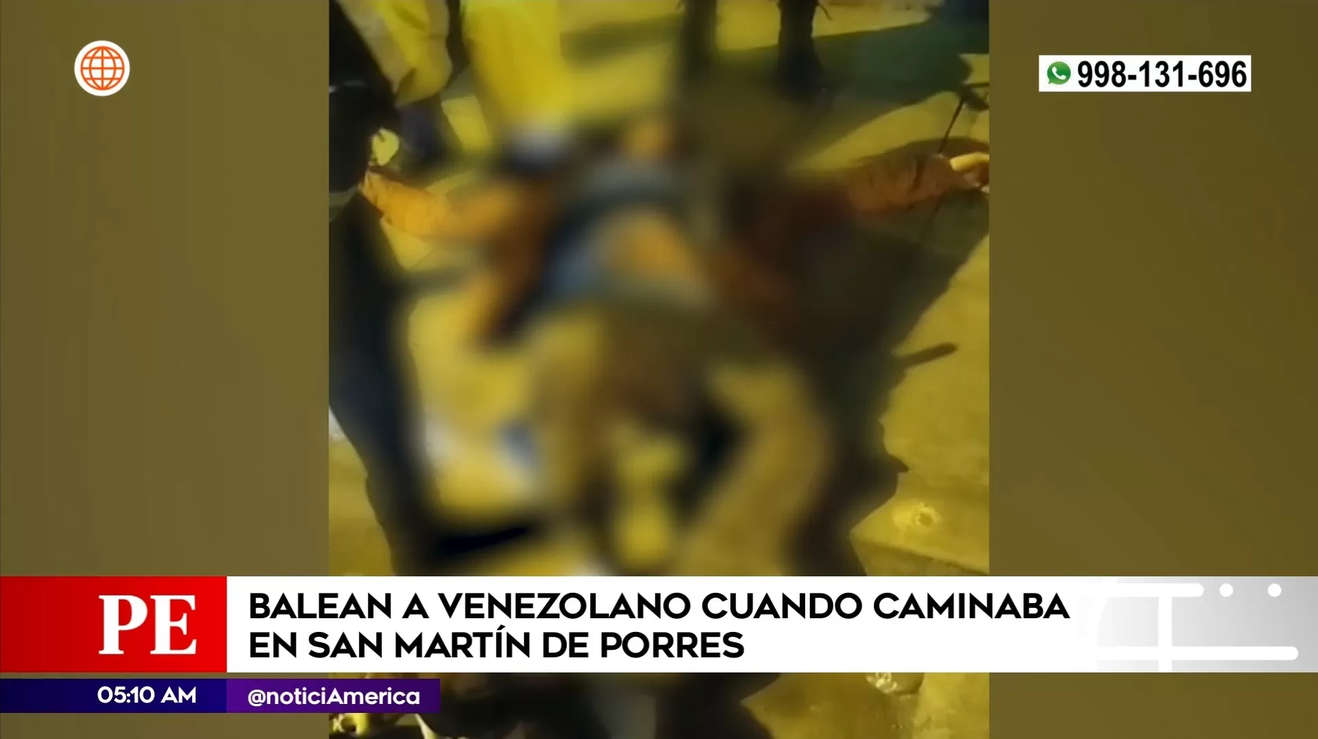 Asesinato en San Martín de Porres. Foto: América Noticias