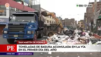 Acumulación de basura en San Martín de Porres. Foto y video: América Noticias