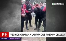 San Martín de Porres: Vecinos atrapan a ladrón que robó un celular - Noticias de dia-de-la-independencia-de-mexico