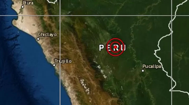 Sismo en Picota. Foto: IGP Sismo en Picota. Foto: IGP