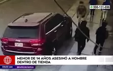 San Miguel: Adolescente asesinó a balazos a una persona - Noticias de asesino