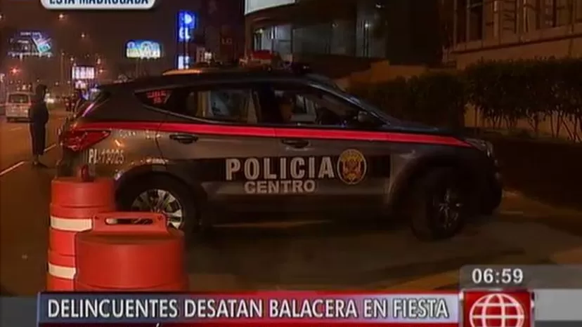 San Miguel: asalto en fiesta de promoción dejó dos heridos de bala
