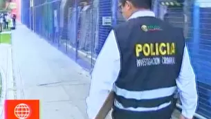 Hasta el momento hallaron una cadena de seguridad tirada en el gras a pocos metros del centro de diversión