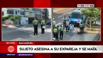 Crimen en San Miguel. Foto y video: América Noticias