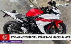 San Miguel: Roban moto recién comprada hace un mes - Noticias de miguel-romero