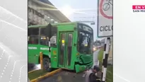 Se recomienda a los conductores tomar rutas alternas y manejar con precaución. / Video: Canal N