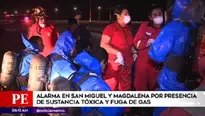 Ocurrió en San Miguel y Magdalena. Foto: América TV