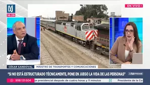 César Sandoval. Canal N