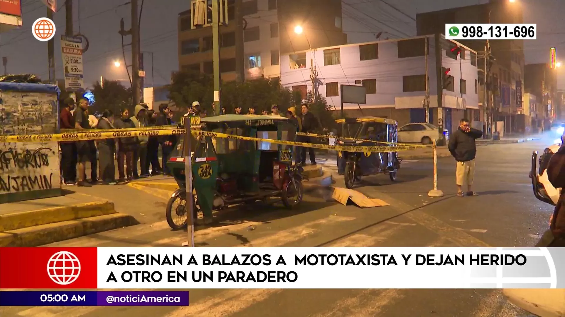 Asesinato en Santa Anita. Foto: América Noticias