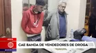 Santa Anita: Cae banda de vendedores de droga