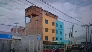 Construcción es un peligro para vecinos y habitantes. Foto: @Coarita_7