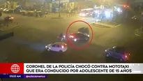 Accidente de tránsito en Santa Anita. Foto y video: América Noticias