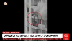 Vecinos escapan por paredes para salvarse de incendio en Santa Anita. Foto y video: América Noticias