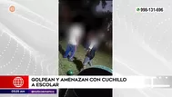 Santa Anita: Escolar fue golpeado y amenazado con un cuchillo