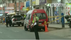 Captura en Santa Anita. Foto y video: América Noticias