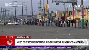 Día 39 del estado de emergencia nacional. Foto: América Noticias 