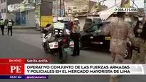 Operativo en Santa Anita. América Noticias