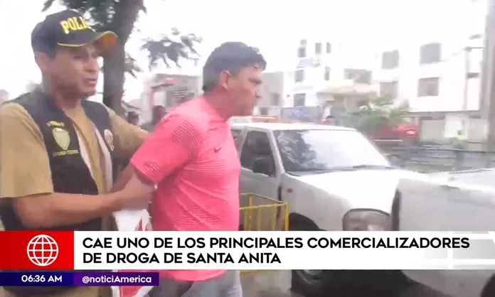 Santa Anita: PNP captura a principal comercializador de drogas