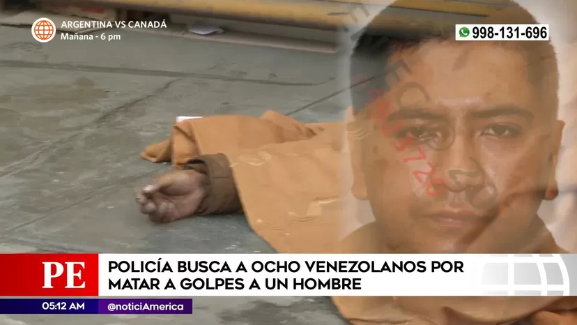 Santa Anita: Policía busca a ocho venezolanos por matar a golpes a un hombre