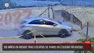 Santa Clara: 150 niños en riesgo tras colapso en colegio