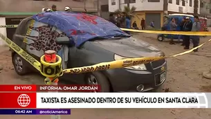 Taxista fue asesinado en Santa Clara. América Noticias