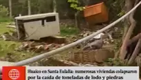 Quebrada Olla de barro en Santa Eulalia. Foto y video: América Noticias