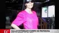 María Salome despareció luego de llegar al distrito de Santa Rosa