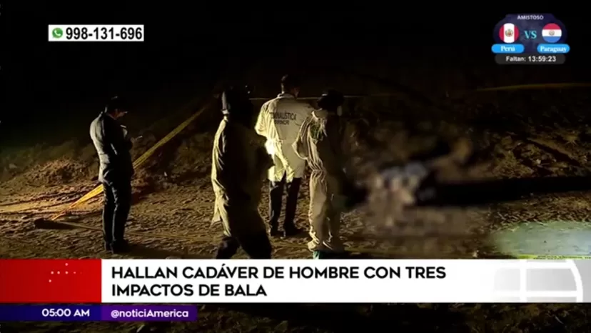 Santa Rosa: Hallaron el cadáver de hombre con tres impactos de bala  