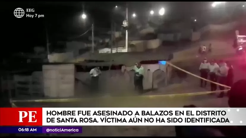 Santa Rosa: Hombre fue asesinado a balazos en una asociación de viviendas