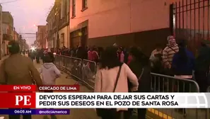 Santuario de Santa Rosa de Lima. América Noticias