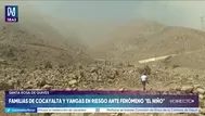 Santa Rosa de Quives: familias en riesgo ante fenómeno El Niño