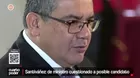 Santiváñez: De ministro cuestionado a posible candidato