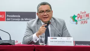 Santiváñez renunció al Minjus y anunció postulación en 2026. Foto: Andina. Video: Canal N