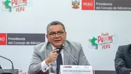 Santiváñez responde a Fiscalía por denuncia en el caso ‘Cofre’