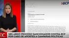 SBS abre proceso sancionador al BCP