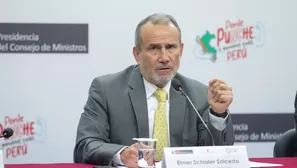 Schialer defiende mención a Bolivia en discurso de Dina Boluarte. Foto y video: Canal N/Andina