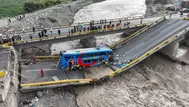 Se elevó a tres los muertos tras caída de puente en Chancay