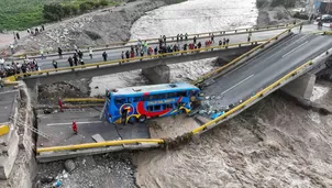 Colapso del puente Chancay: A tres se elevó el número de muertos. Foto: Andina / Video: Canal N