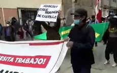 Se registran manifestaciones durante desarrollo del Consejo Descentralizado en Huancayo - Noticias de huancayo
