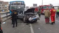 Se registraron 154 accidentes en Vía Evitamiento y Línea Amarilla