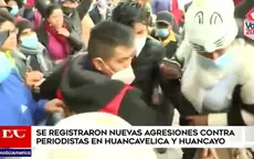 Se registraron nuevas agresiones contra periodistas en Huancavelica y Huancayo - Noticias de agresiones