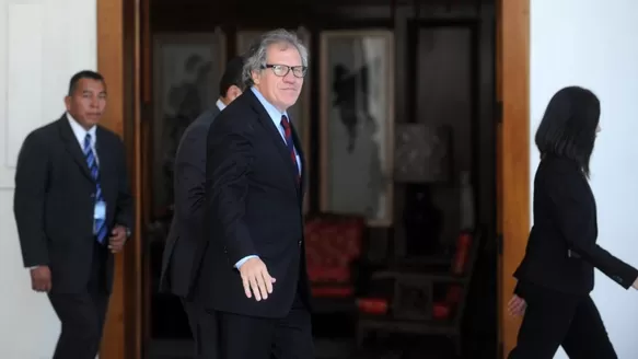 Luis Almagro. Foto: AFP