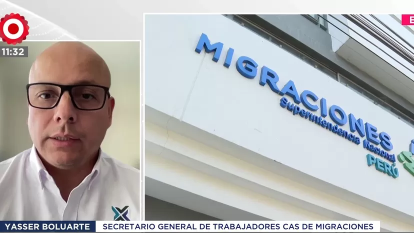 Secretario general de trabajadores CAS de Migraciones tras anuncio de huelga: No tenemos beneficios